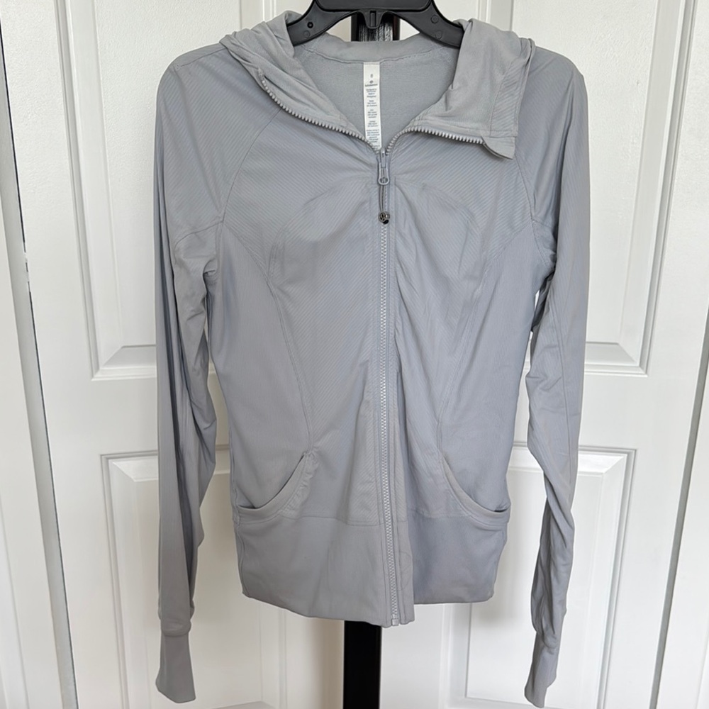 Lululemon - Gray Zip-Up Hoodie Jacket